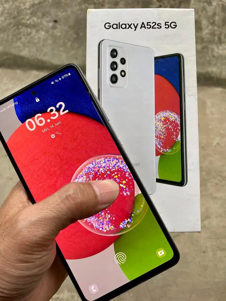 samsung A52s 5G 8/256gb fullset