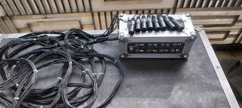 Dijual Cepat Kabel Snake Custom 8 Channel