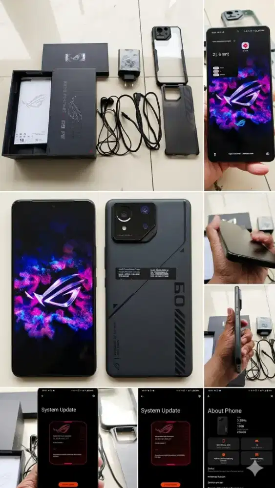 Asus rog gaming phone 9 Fe , Bekas Masih Bergaransi Resmi , second