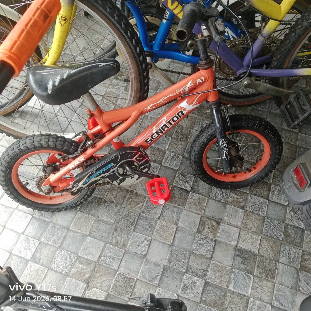 Sepeda anak senator masih bagus