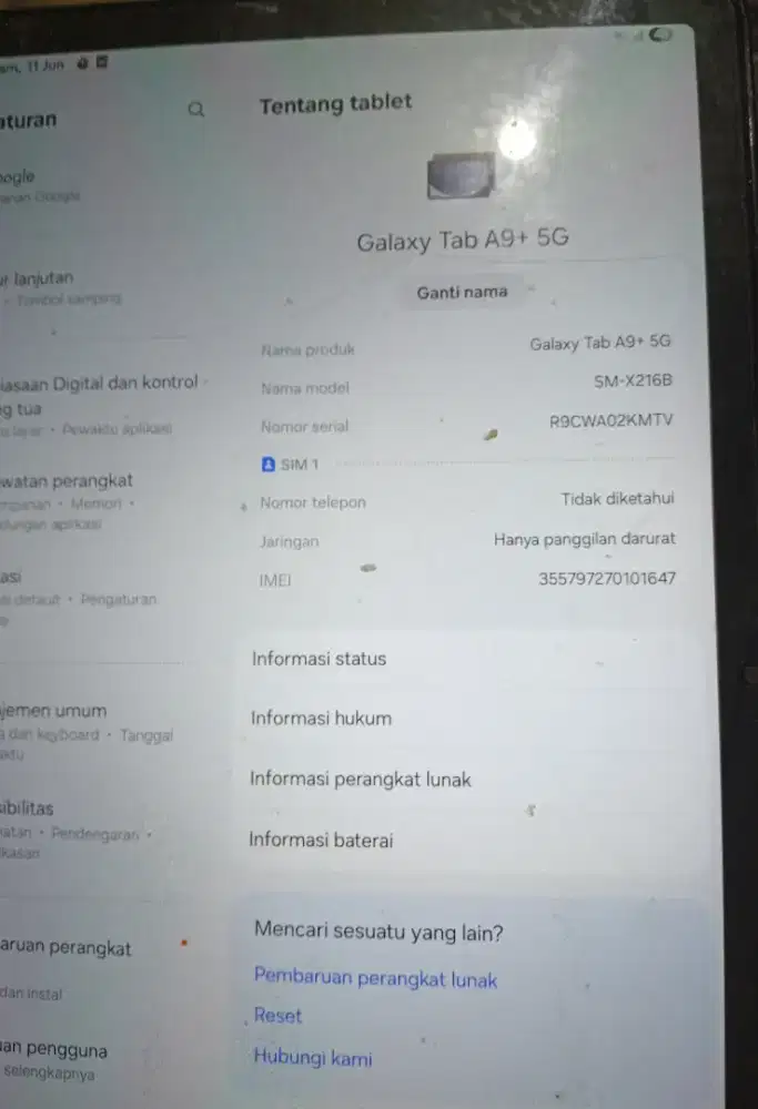 Samsung Galaxy Tab A9+ 5G
