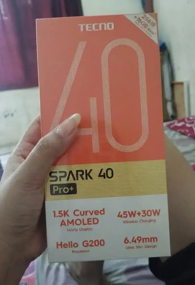 Tecno spark 40 pro baru