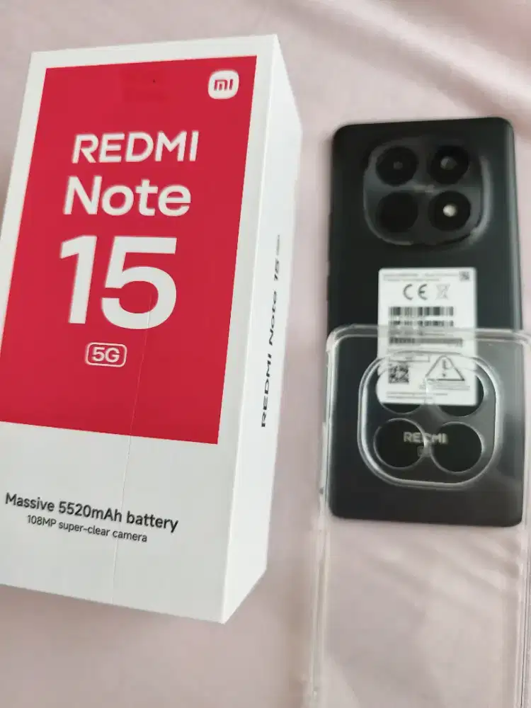 Xiaomi redmi note 15 5G black 8/256