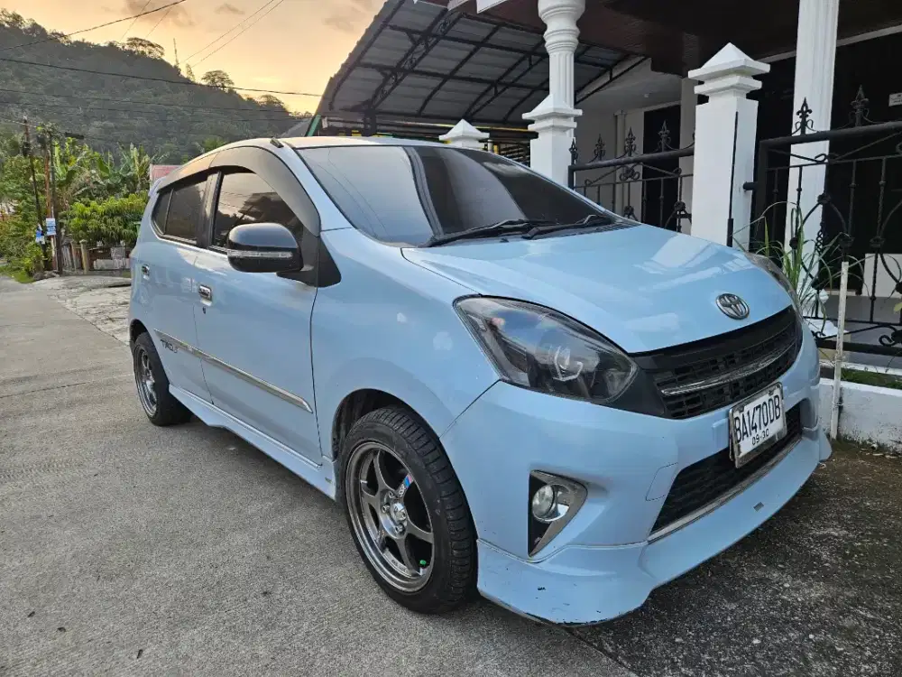 Di jual cepat Agya Trd 1.0 MT pemkaian pribadi