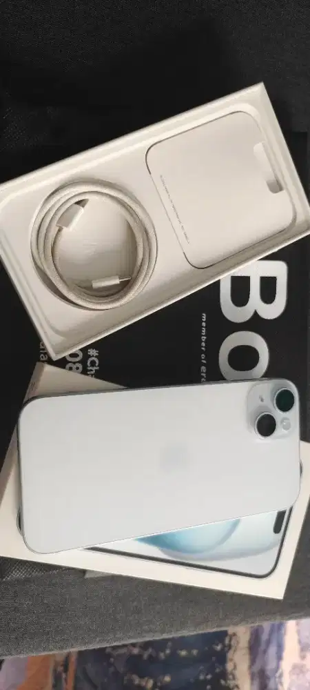 Iphone 15 Plus. 128. Ibox. Garansi On. BH 100% Ori