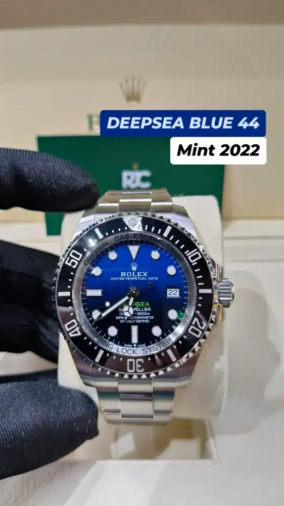 jam tangan Rolex Deepsea Blue MK III 136660