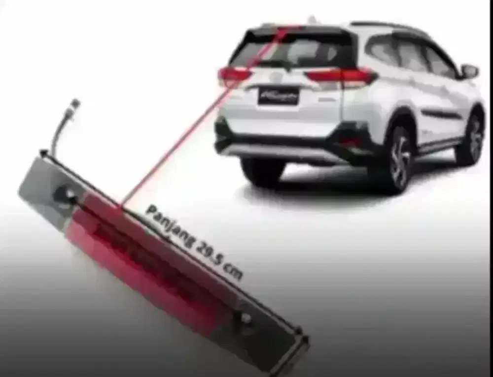 Lampu Bagasi Spoiler Rush