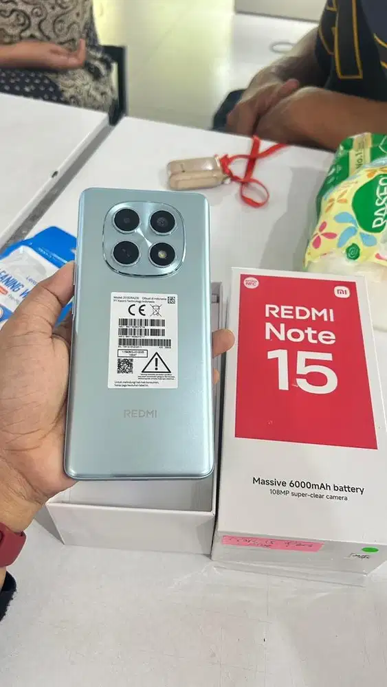 REDMI NOTE 15 4G 8/256 GLACIER BLUE