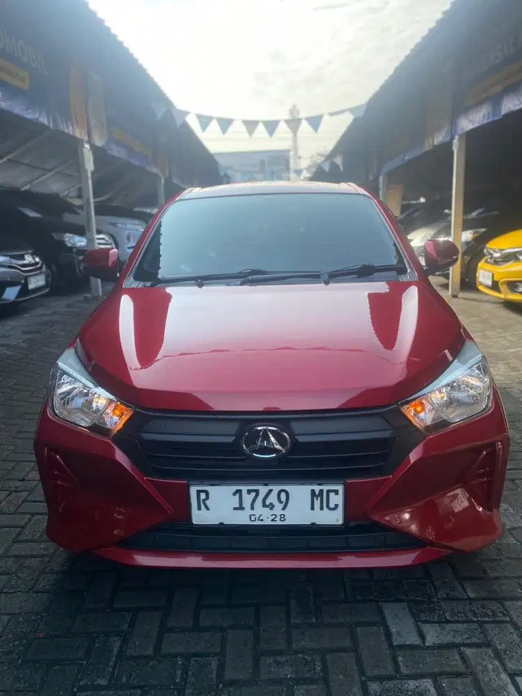 Ayla 1.0 X Manual 2023 Merah KM28rb Plat Lokal Bebas Laka Banjir Murah