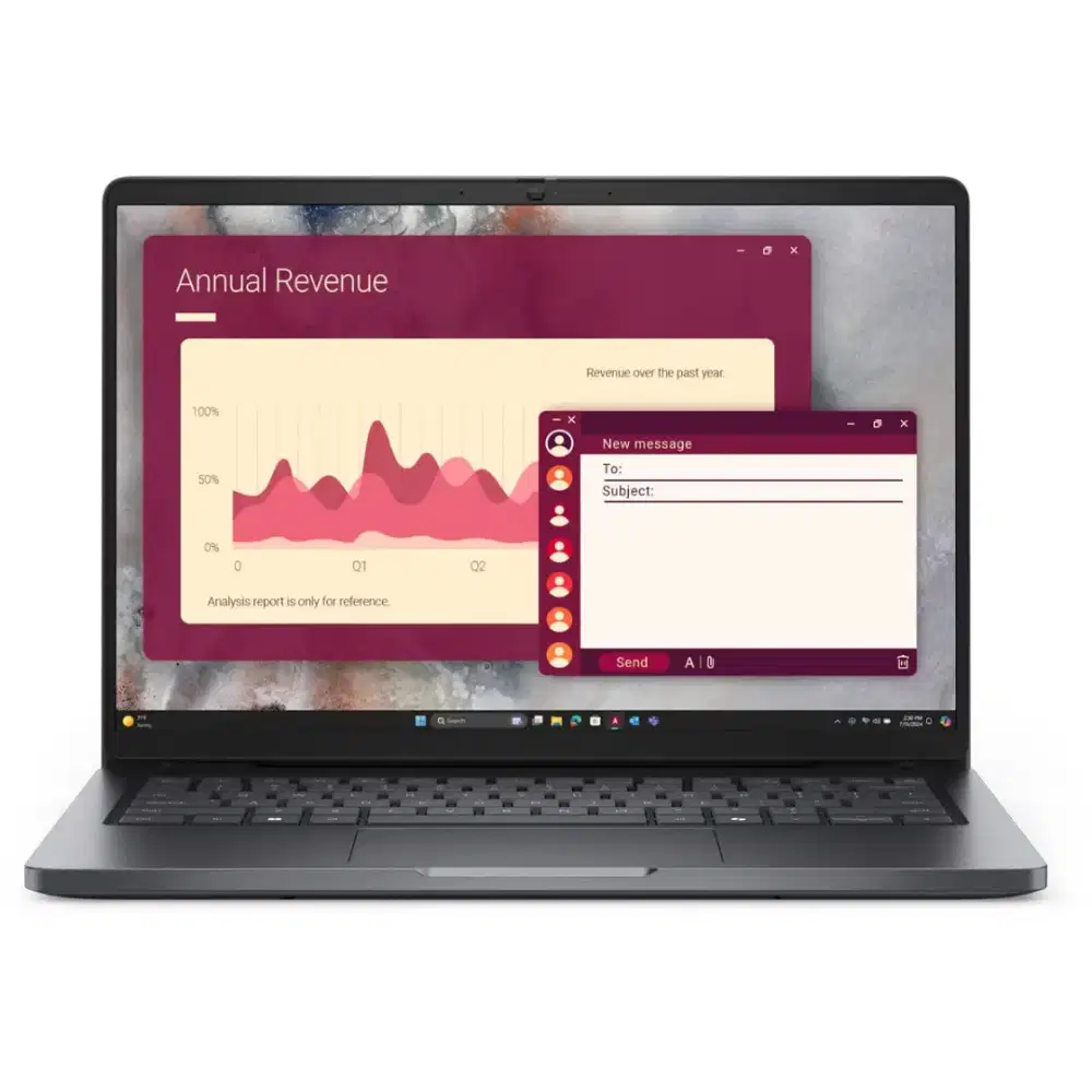 Laptop Dell Pro 14 PC14250 Intel Core Ultra 7 RAM 16 GB SSD NVMe 512GB