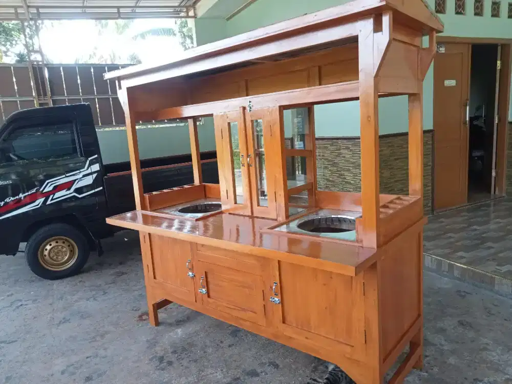 Gerobak mie ayam bakso