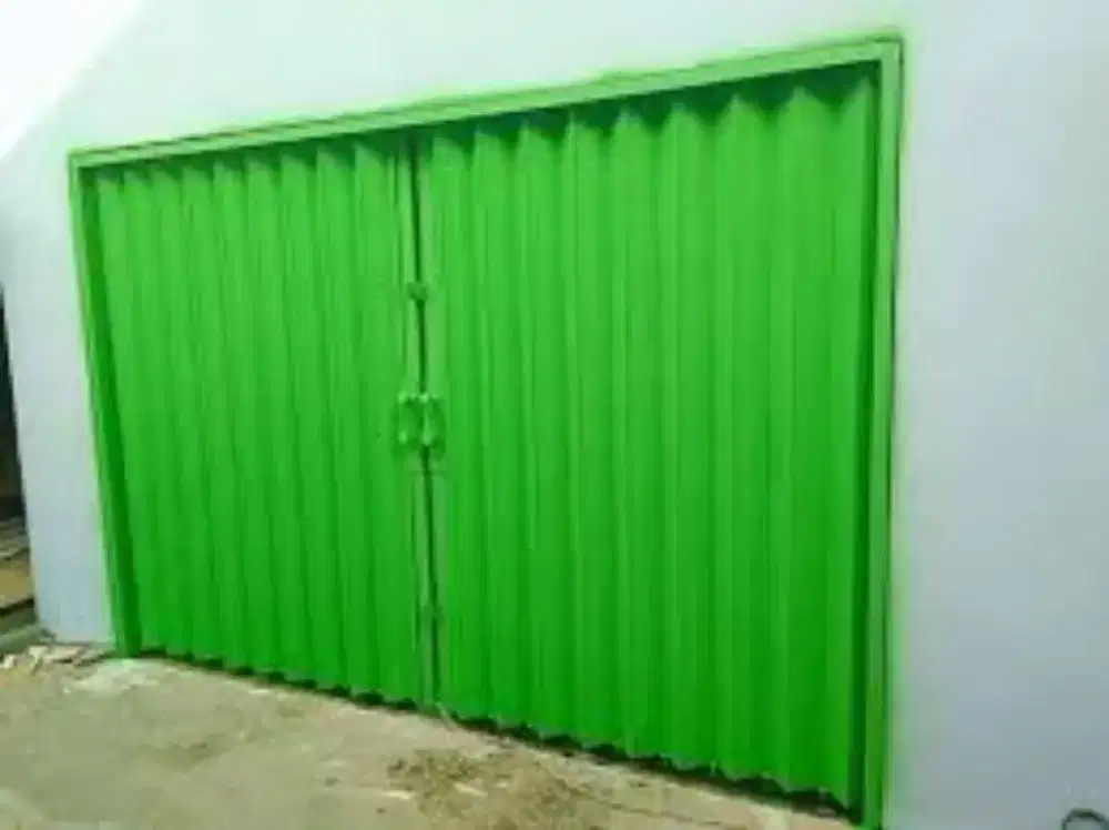 folding gate rolling door pintu pengaman 1