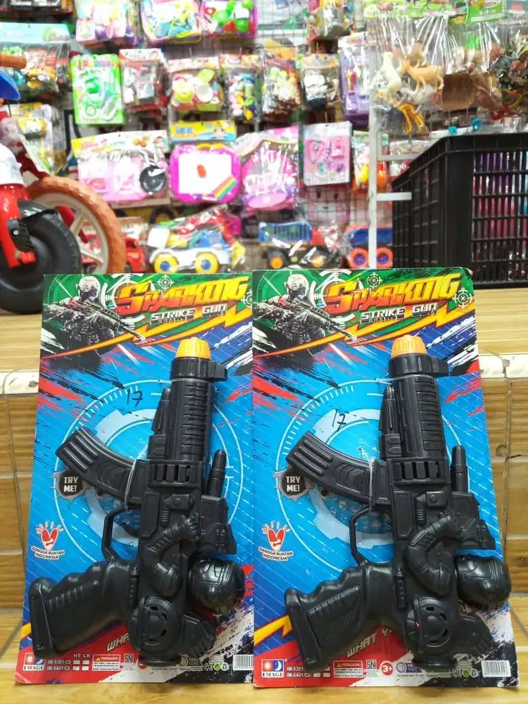 mainan anak pistol tekktekk