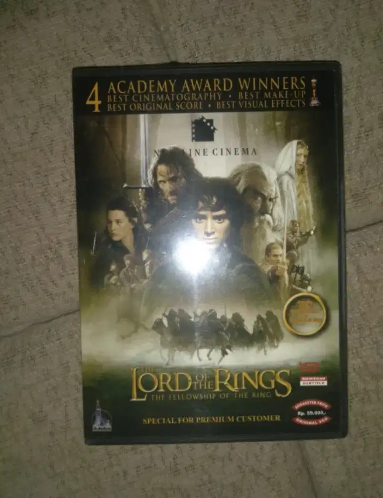 VCD LOTR 2002 Original Segel Pabrik MISB – The Fellowship of the Ring