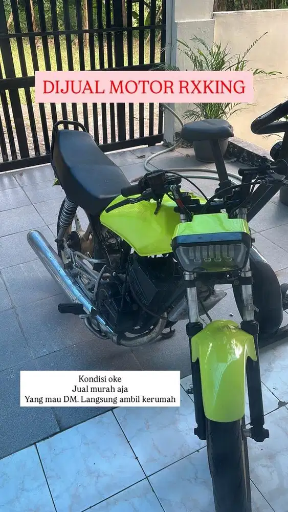 JUAL MOTOR RXKING