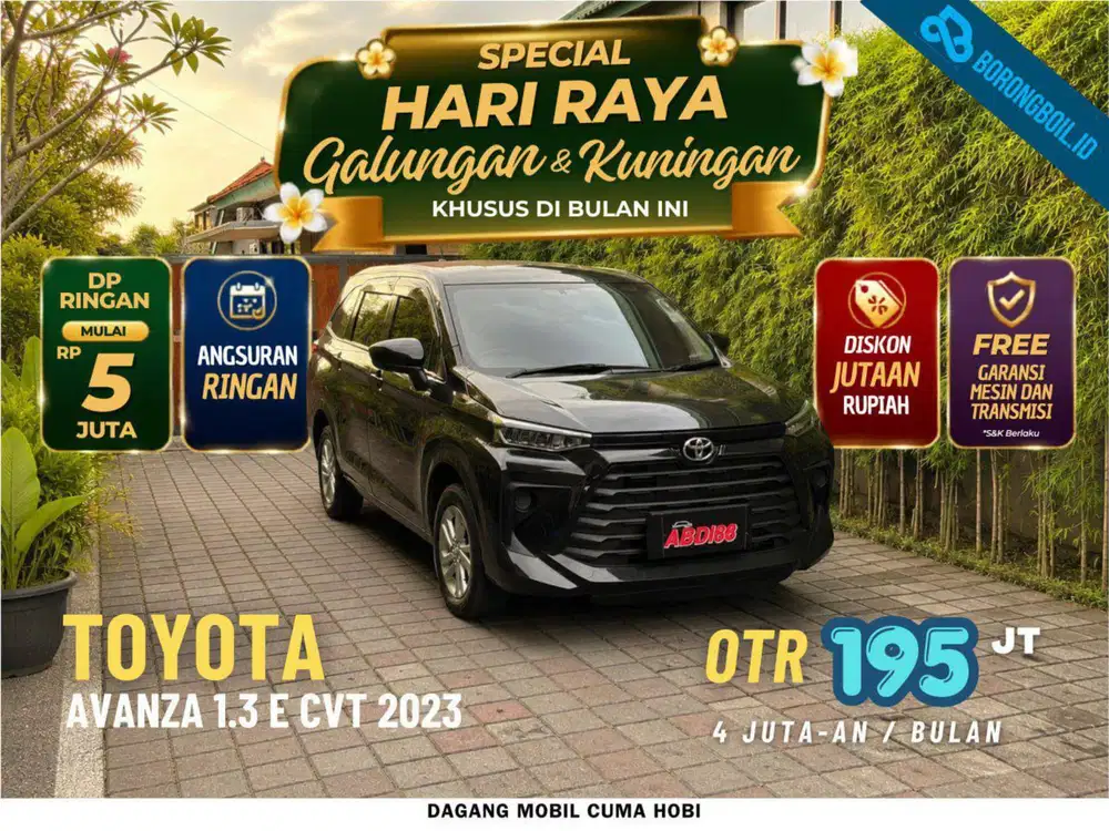 Toyota Avanza E 2023