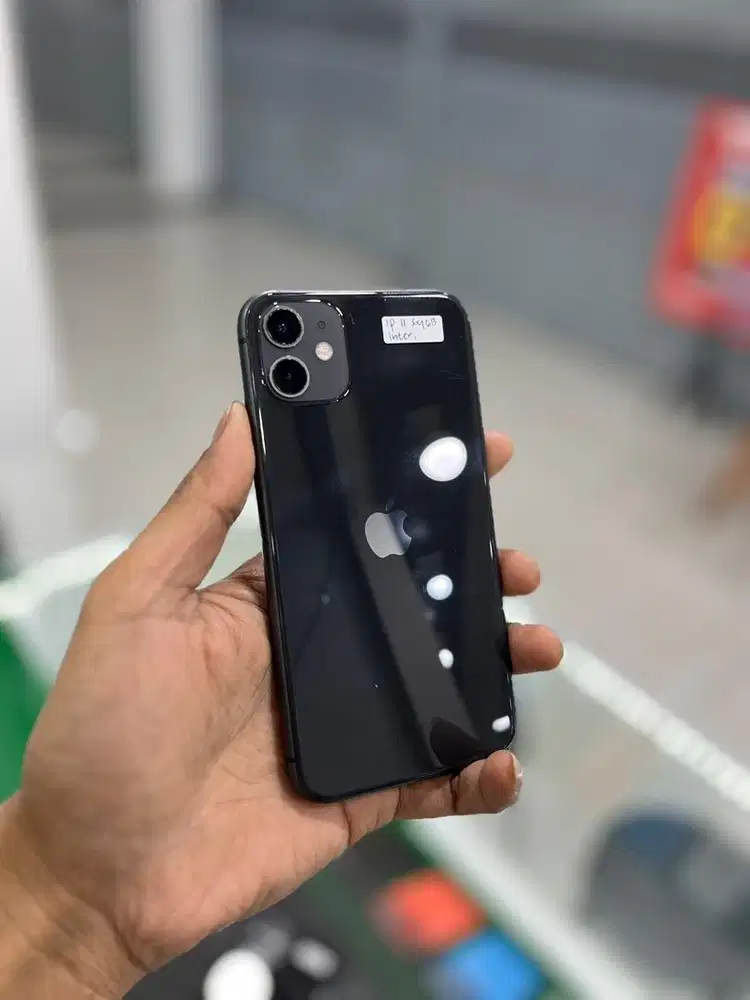 Iphone 11 64gb second ex inter all operator fullset mulus mominus