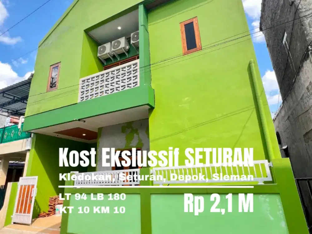 Kost Ekslussif 10 kamar Seturan