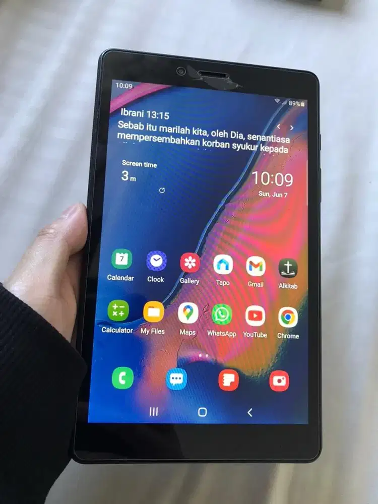 Dijual samsung galaxy tab A 8.0 bagus