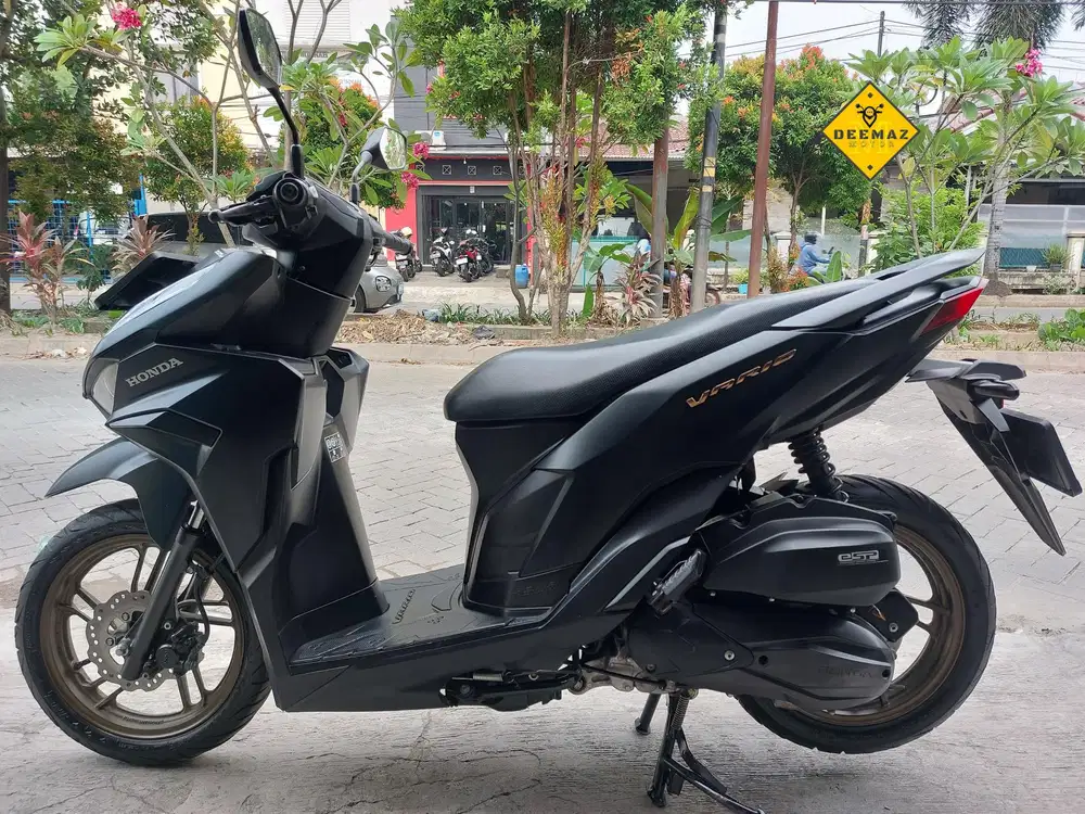 (DP 500)‼️ Honda Vario 125 CBS ISS Keyless Hitam Mulus 2024
