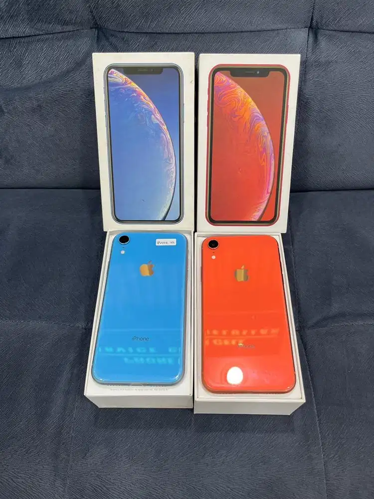 Iphone xr 64gb second ex inter all OP pemakaian lama fullset