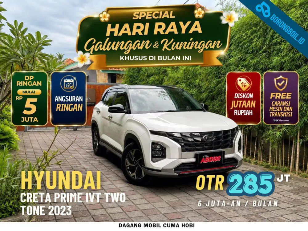 Hyundai Creta Prime AT 2023 Two Tone Putih