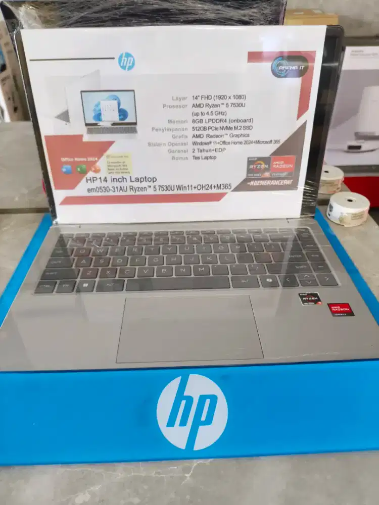 HP14-em0530AU  R5-8gb/512gb