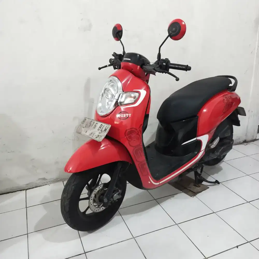 Honda Scoopy Donat 2017 Mesin Cakep