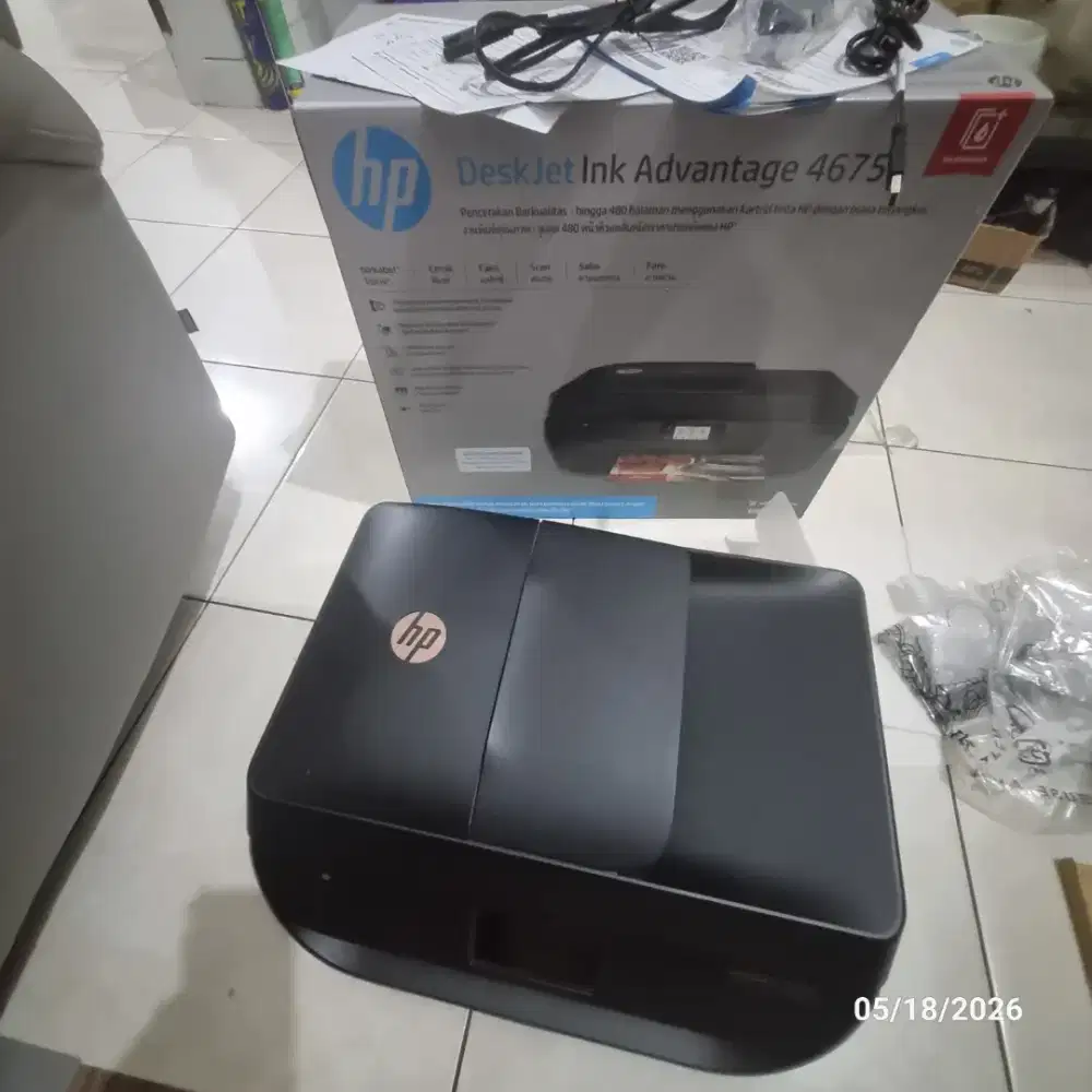 Printer hp ink advantage 4675 rusak