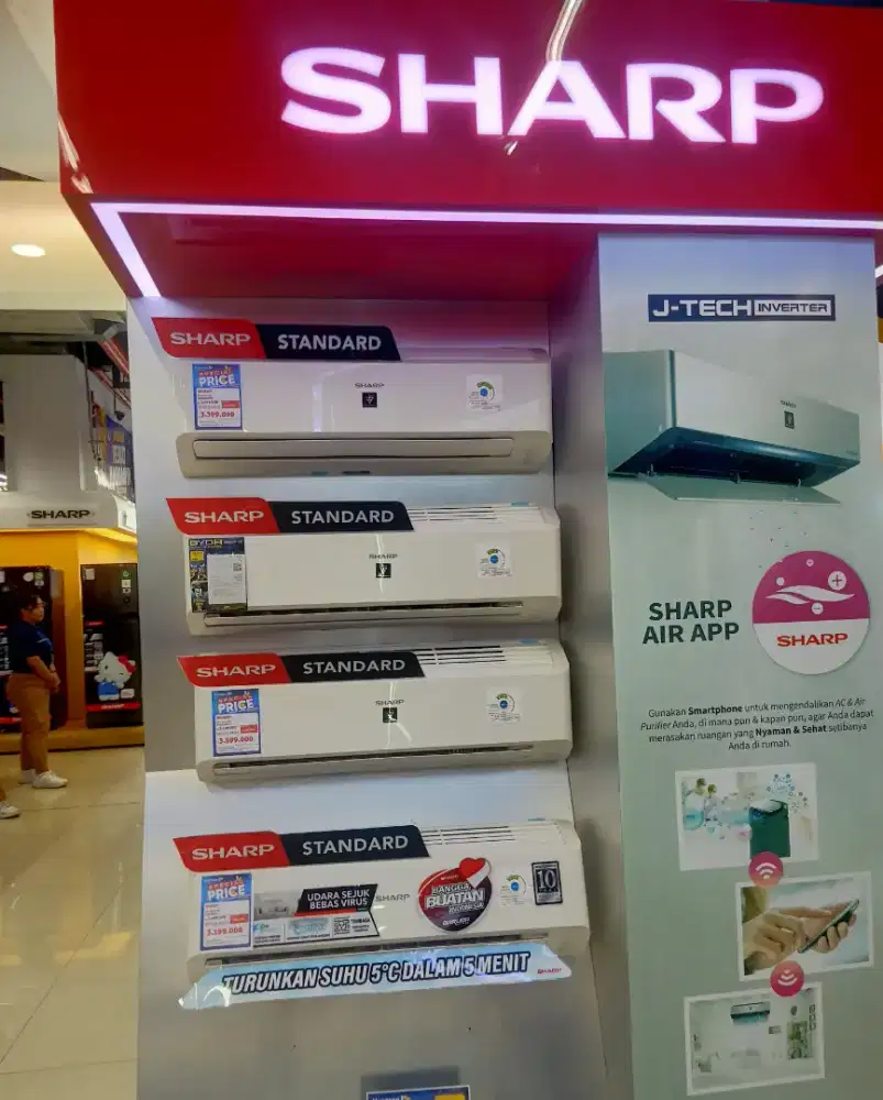 PROMO AC SHARP ALL TYPE