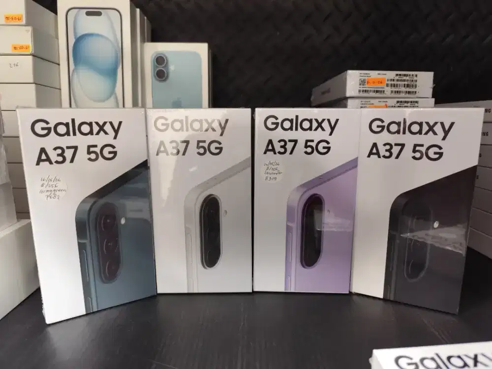 New Samsung Galaxy A37 5G, barang segel box & garansi resmi SEIN.