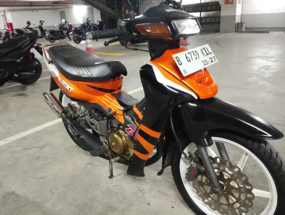 Satria RU 120 6 Speed Plat B Kota(satria Lumba) Mesin Std. Jossgandos