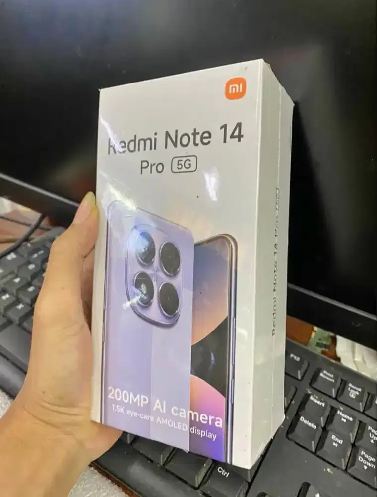 NEW & SEGEL REDMI NOTE 14 PRO PURPLE 8/256
