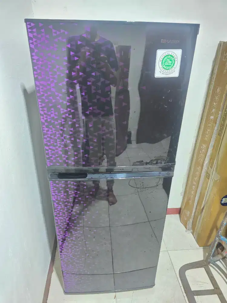 kulkas 2 pintu sharp