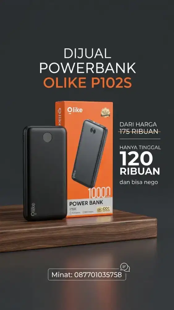 Forsale Powerbank olike 10000 mah