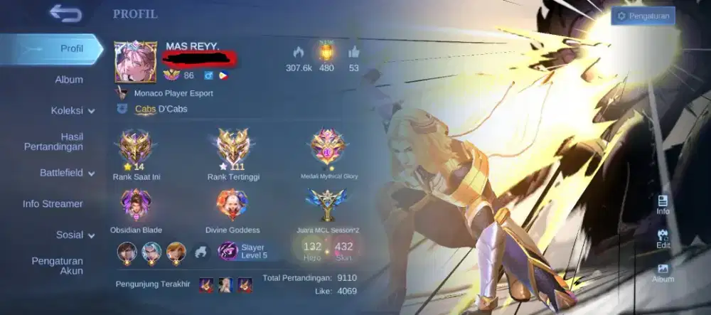 Akun Mobile legend