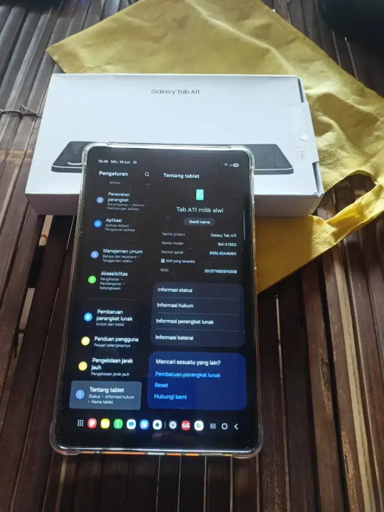Galaxy tab A11 LTE