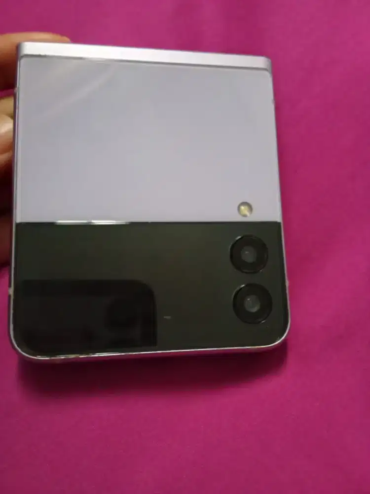 Samsung flip 3  warna lilac second