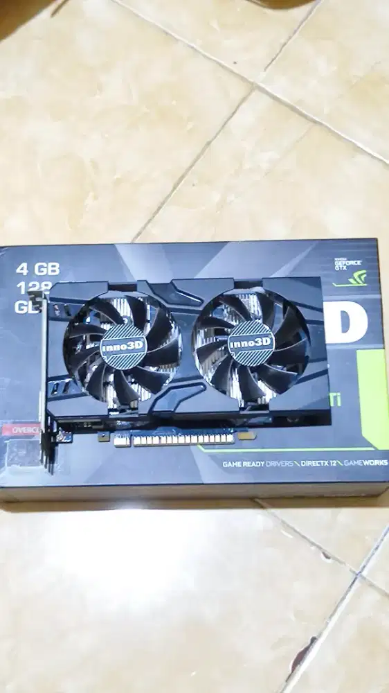 VGA INNO3D GTX 1050Ti 4GB