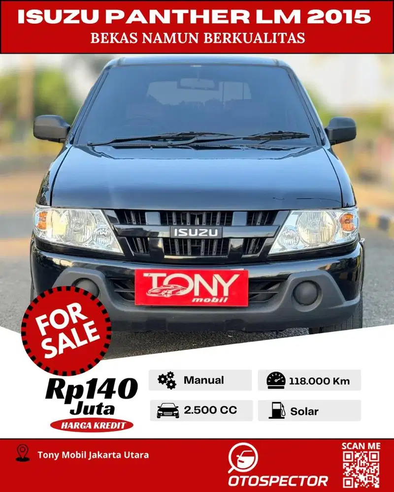 Terlariss - Isuzu Panther LM 2015 Hitam