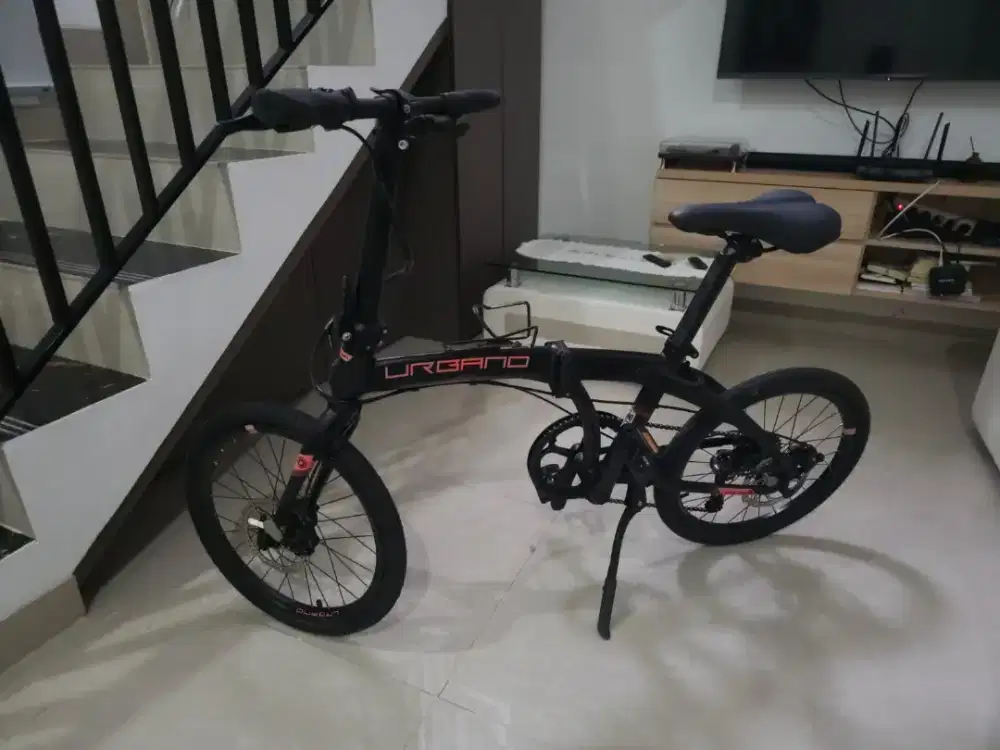 Sepeda Lipat Polygon Urbano 3 20 Inch - Mulus & Siap Gowes (Like New)