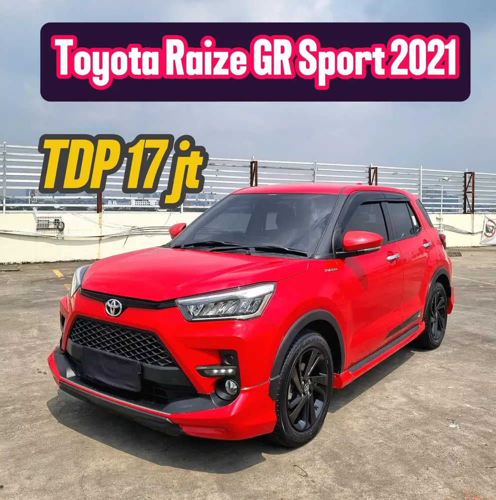Toyota Raize GR Sport 2021 TDP 17jt