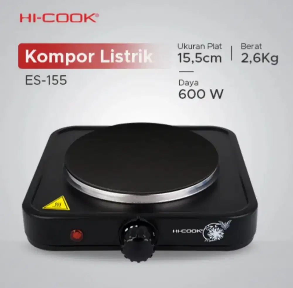HICOOK Stove Kompor Listrik ES-155 model terbaru paling awet MURAH