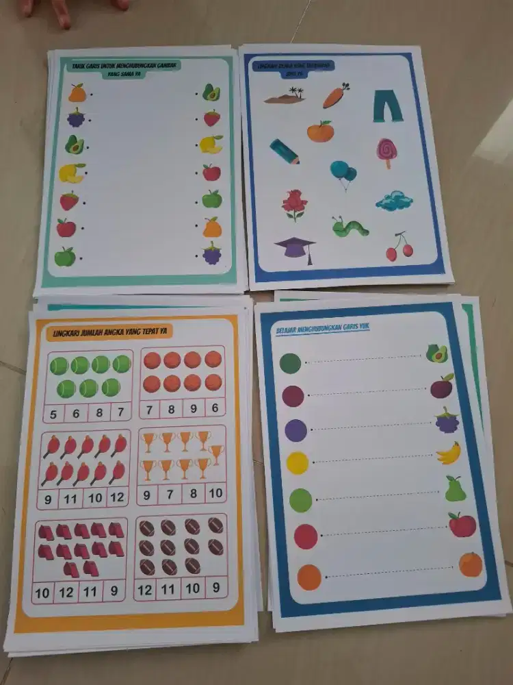 Worksheet anak anak