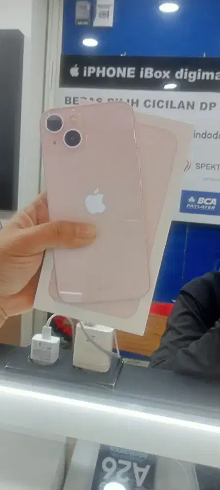 Hp second iphone 13 128gb pink ibox fullset