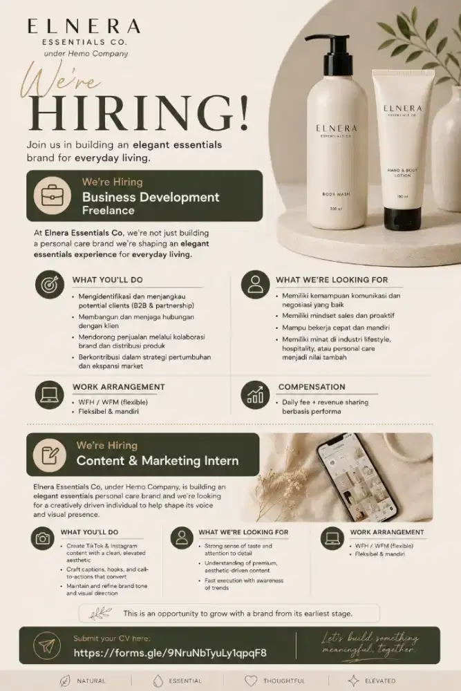 BUSINESS DEVELOPMENT / SALES