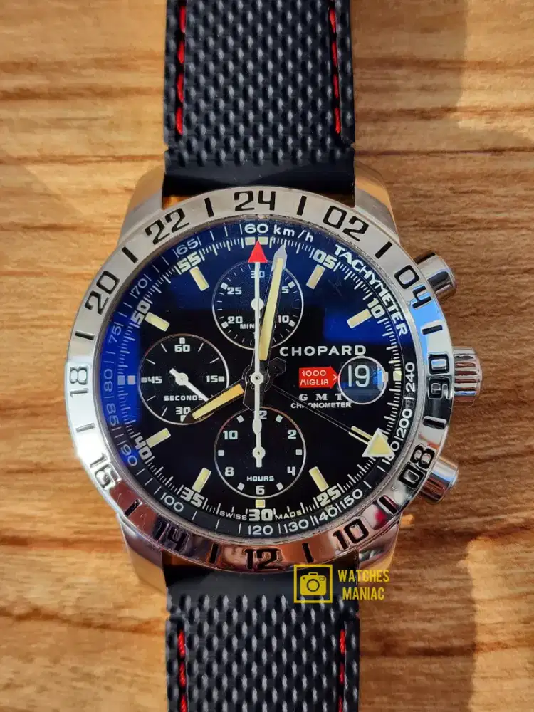 Jam Tangan Original Chopard Mille Miglia GMT Chrono Automatic Swiss