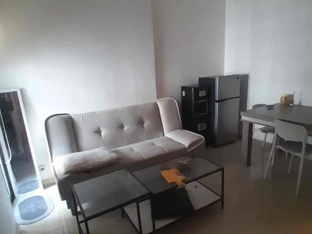 disewakan apartemen mediterania kelapa gading 2 kamar tahunan bulanan