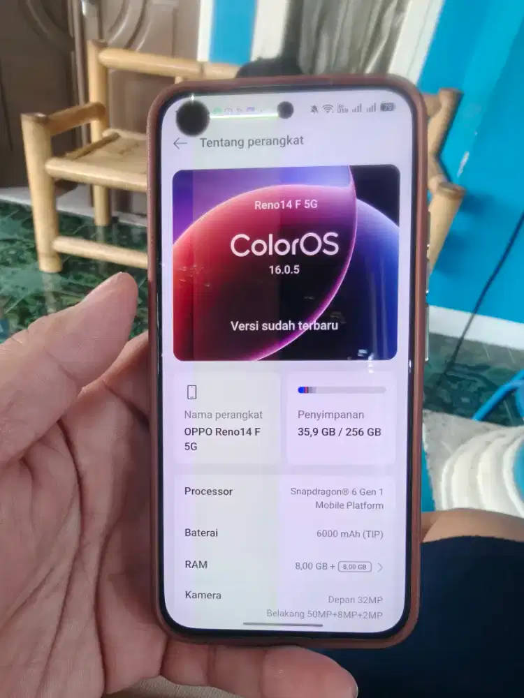 Oppo Reno 14F 8/256 tompel