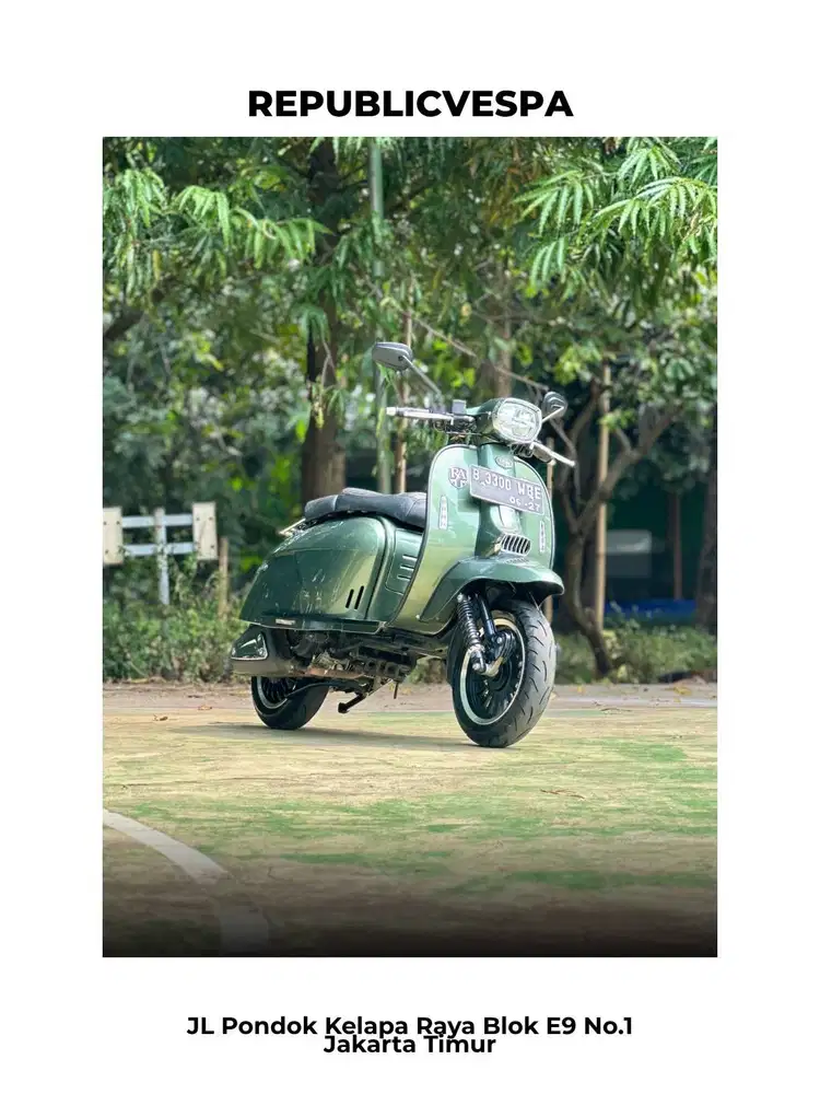 ROYAL ALLOY GRANDPRIX 150 TH 2022 WARNA GREEN ARMY Perfect Condition